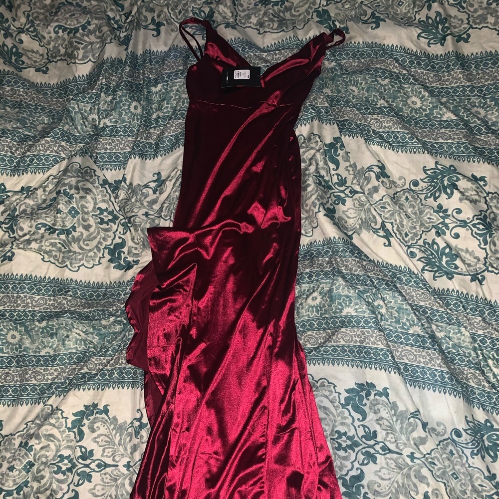Satin mermaid dress